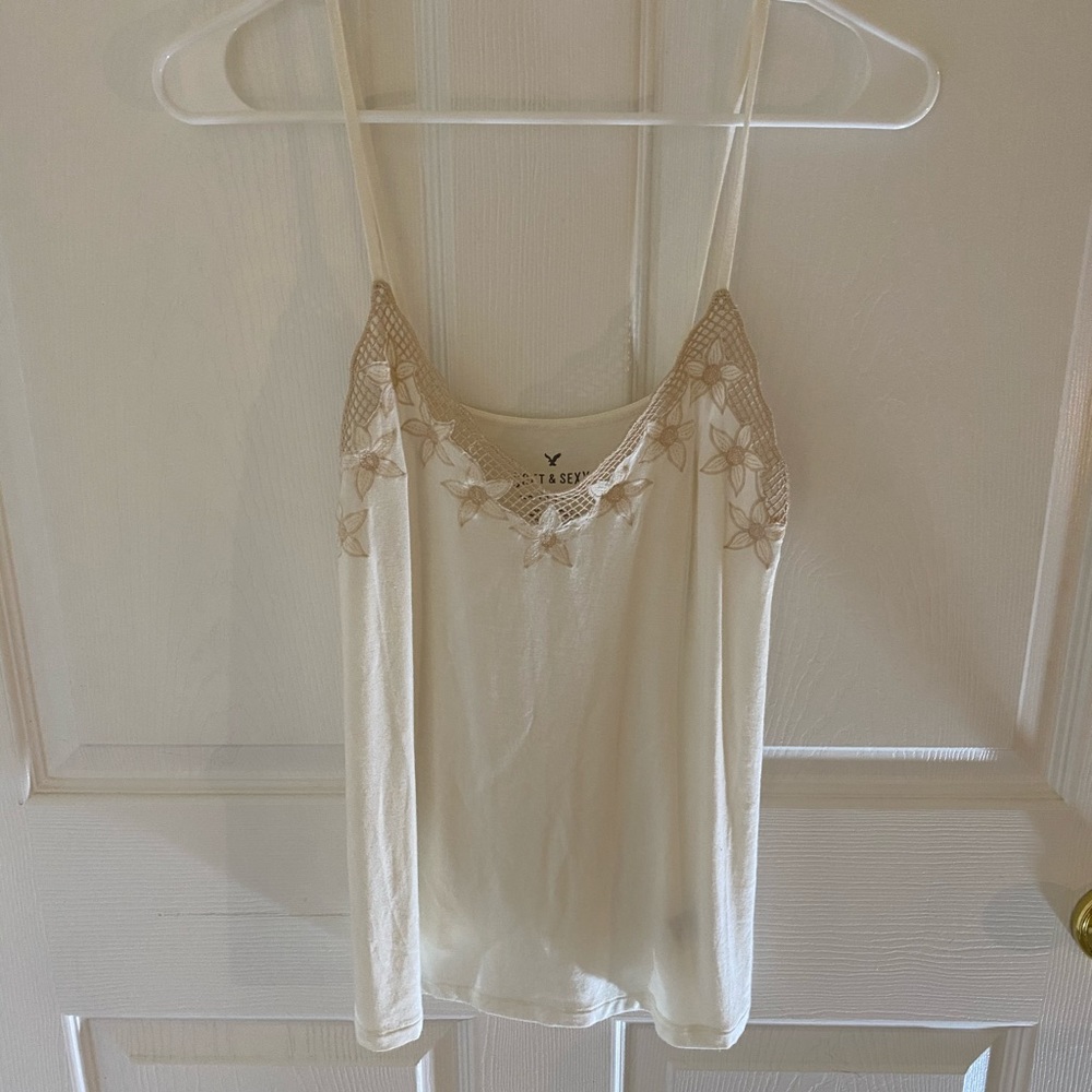 AE Soft and Sexy Floral Tank